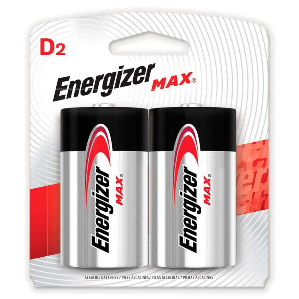 Pila Energizer Max Alkalina Grande 2 Und