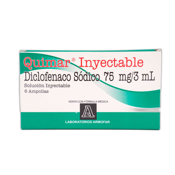 Quimar Inyectable 6 Ampollas
